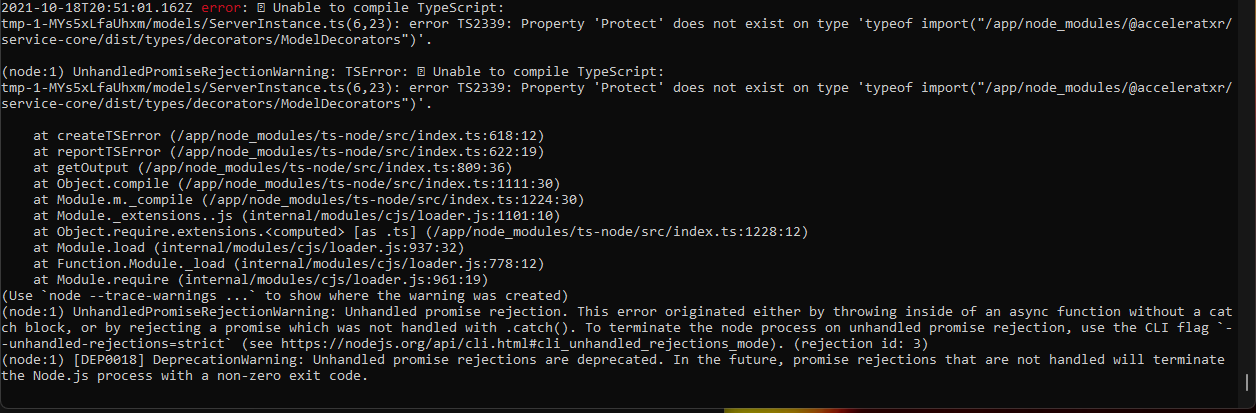 TS Compile Error