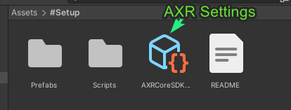 Setup dir, including the "XBECoreSDK" Prefab